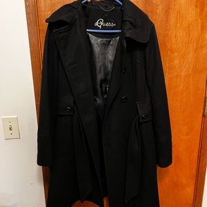 Vintage Guess Womens Trench Coat Size M